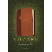 TLB The Living Bible TuTone Brown/Tan